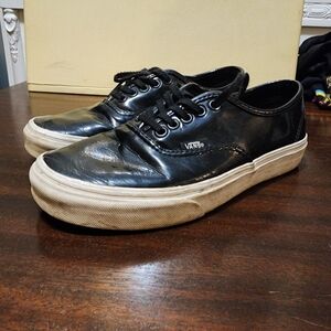 Patent Leather Vans